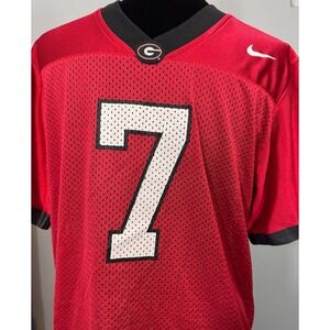 Georgia Bulldogs Youth Jersey Medium Red and Black